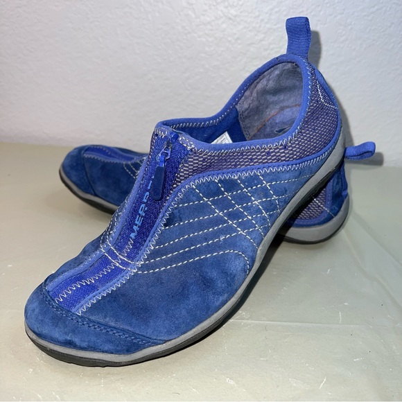 Merrell Shoes Merrell Barrado Black Suede Zip Up Athletic Shoes